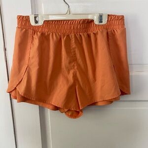 Girlfriend Collective Orange Trail Shorts